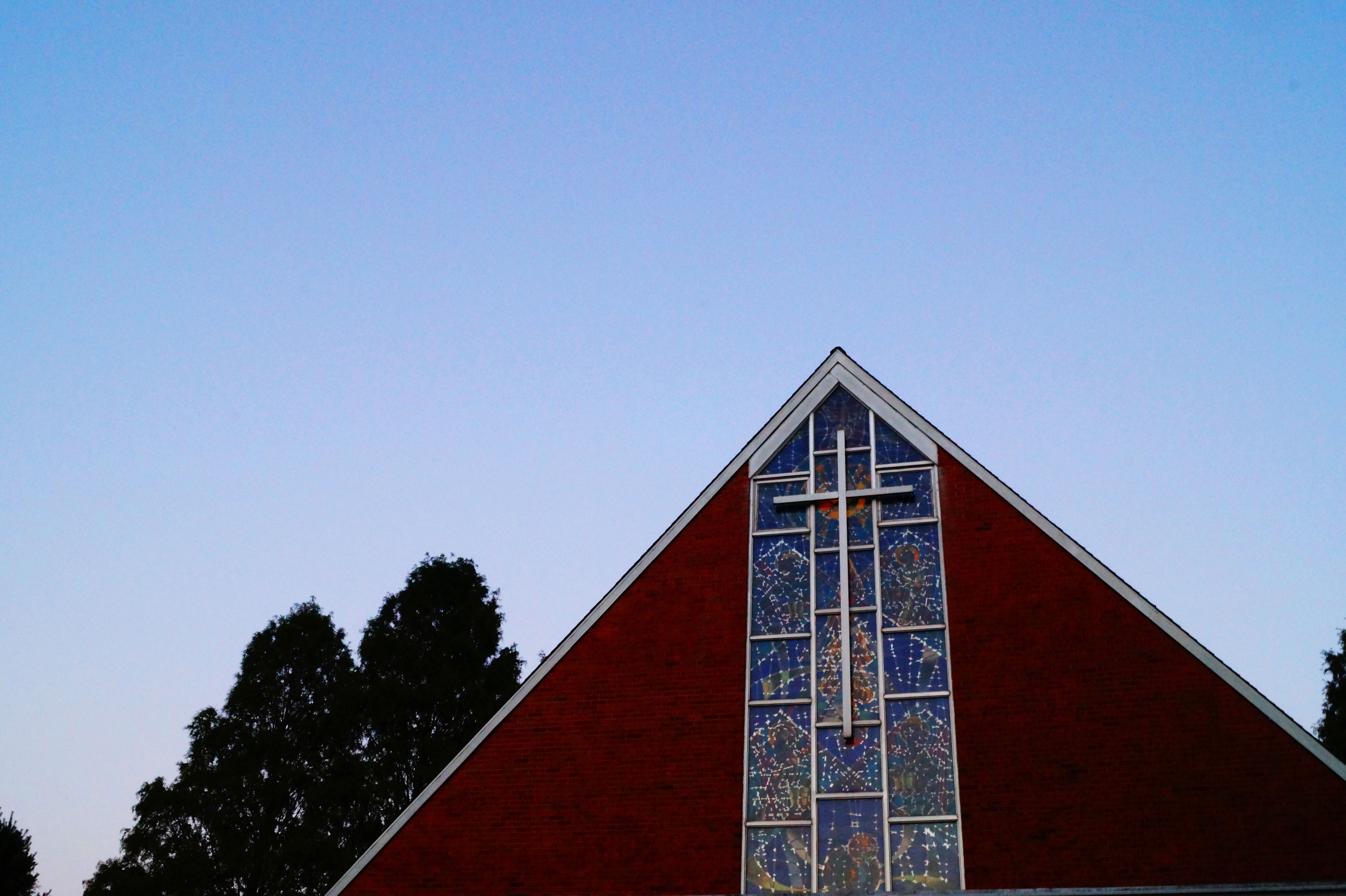 church at dawn